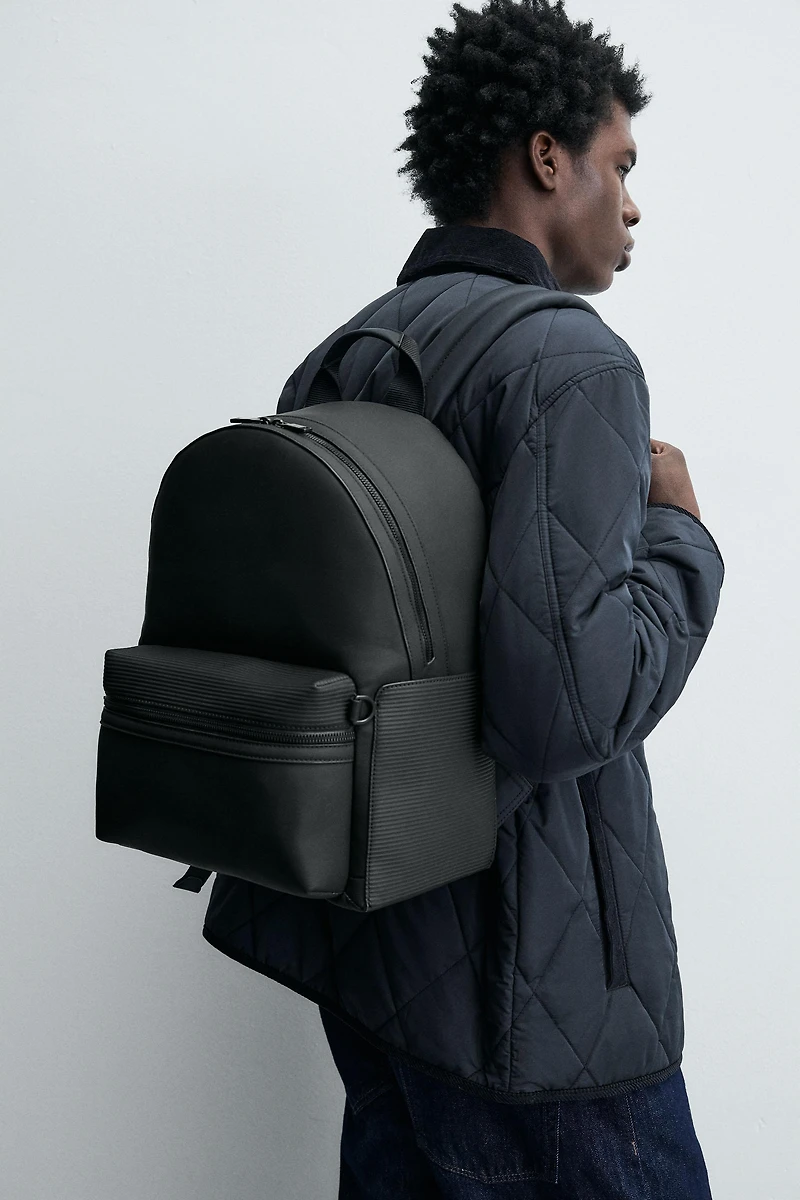 RUBBERIZED BACKPACK