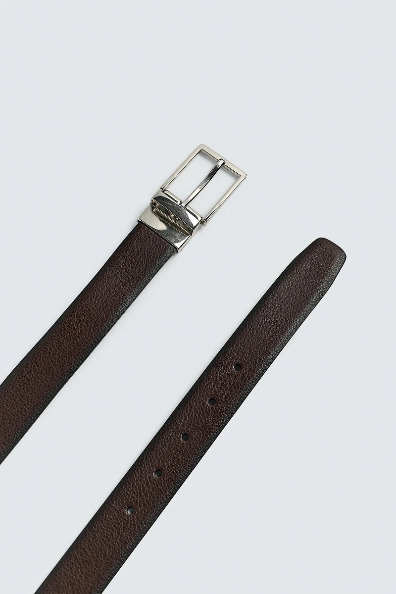 REVERSIBLE LEATHER BELT