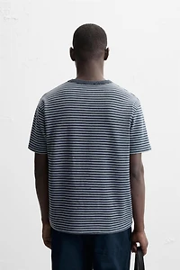 SWEAT JACQUARD RAYÉ