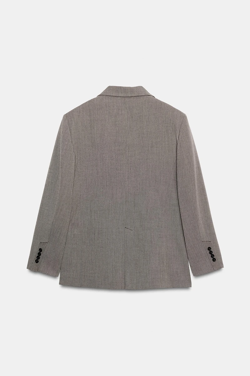 ZW COLLECTION DOUBLE-BREASTED BLAZER