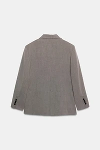 ZW COLLECTION DOUBLE-BREASTED BLAZER