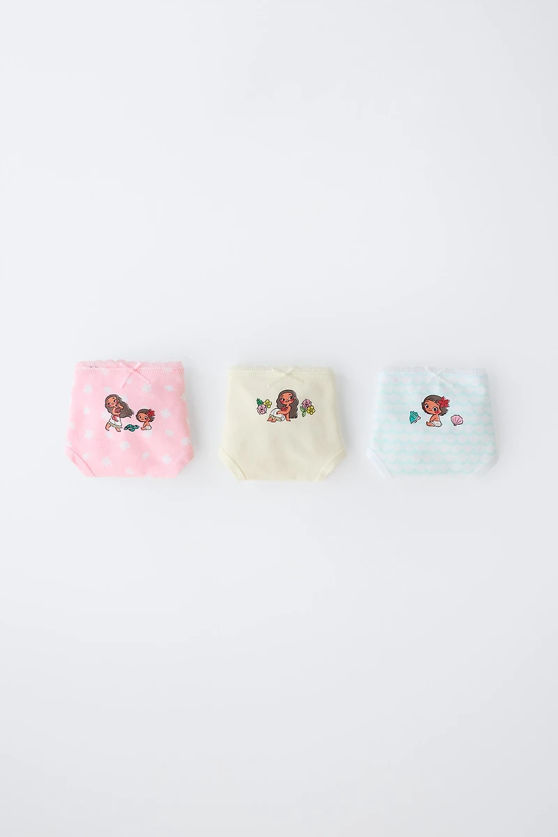 1 1/2-6 YEARS / THREE-PACK VAIANA © DISNEY UNDERWEAR