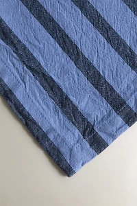 YARN-DYED STRIPE TABLECLOTH