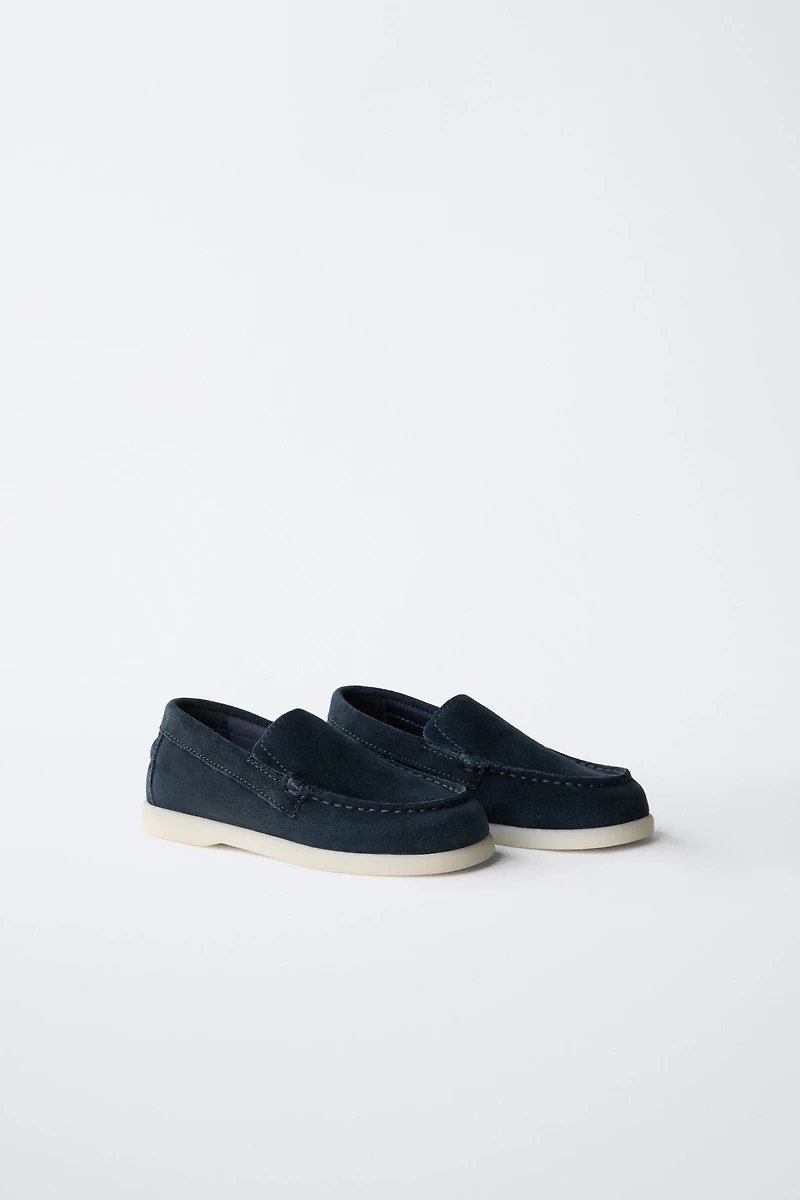 CHAUSSURES BATEAU EN CUIR