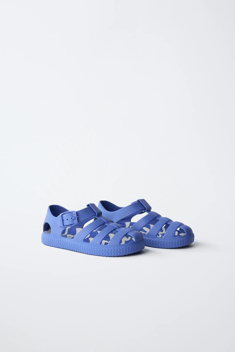 RUBBERIZED FISHERMAN SANDALS