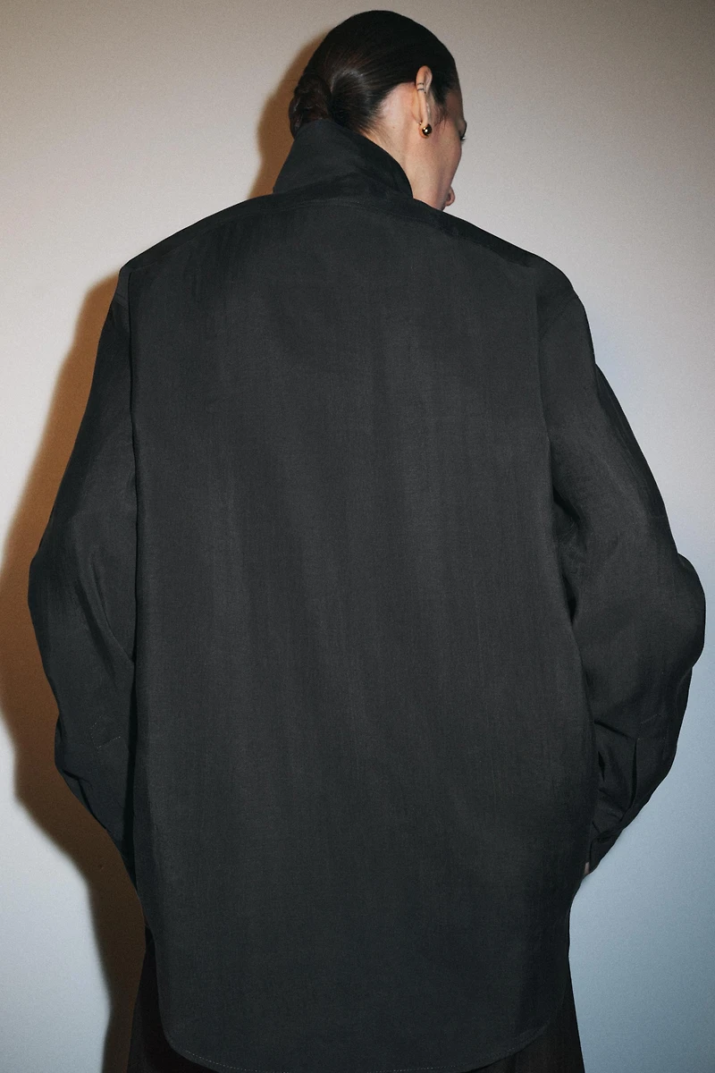 ZW COLLECTION OVERSIZED FLOWY SHIRT