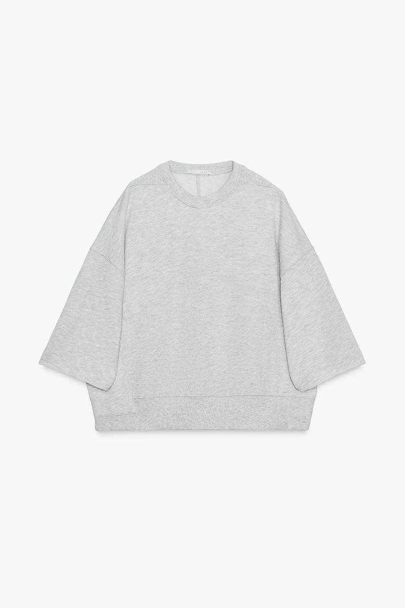 SWEAT EFFET DÉLAVÉ