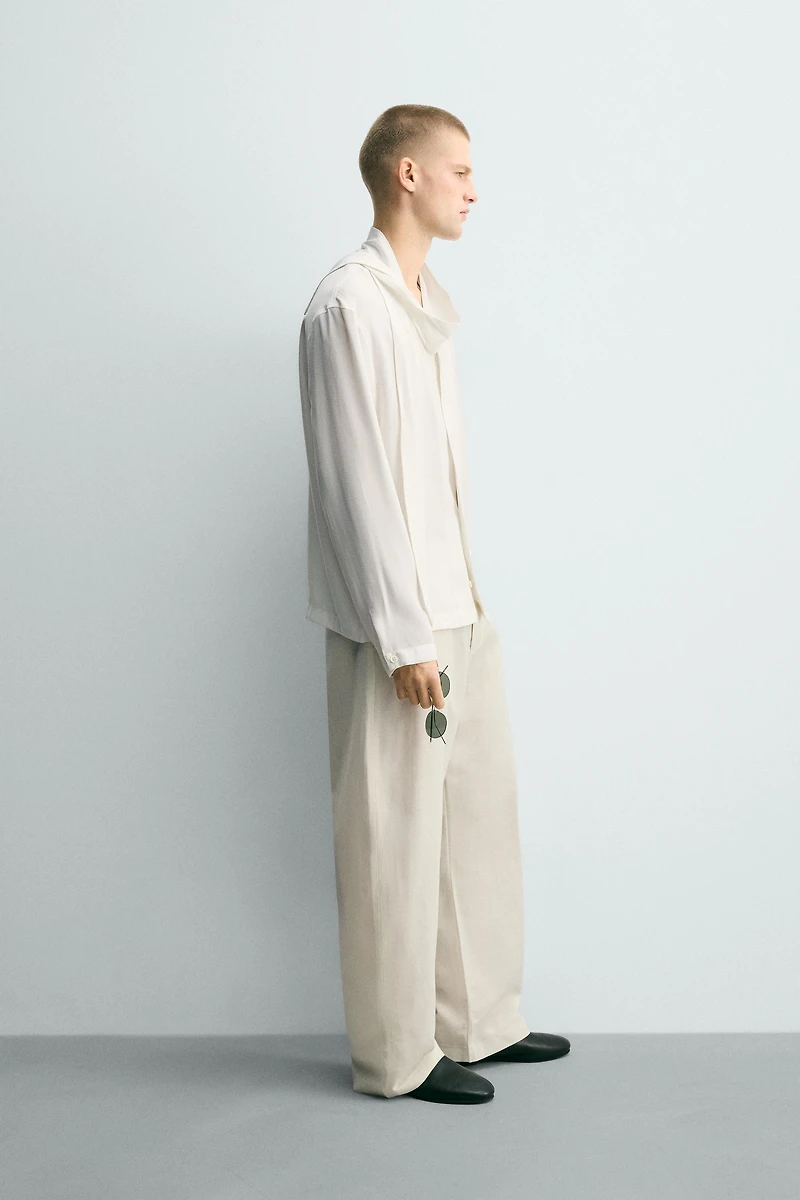 CHEMISE FLUIDE À NŒUD