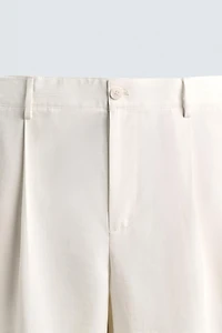 PANTALON FLUIDE À PLIS LATÉRAUX