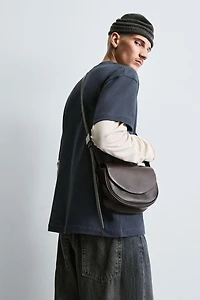 LEATHER CROSSBODY BAG