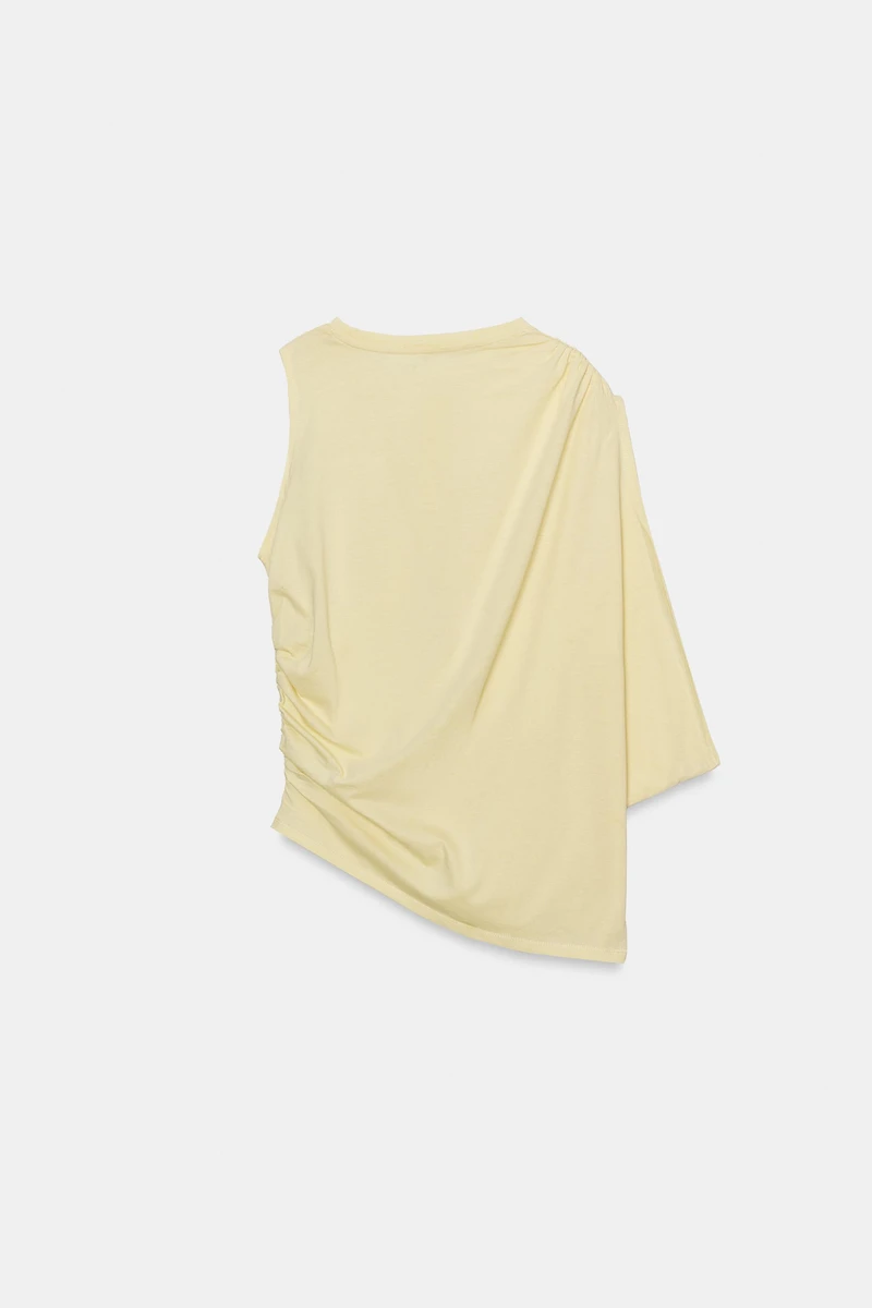 DRAPED ASYMMETRIC TOP
