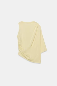 DRAPED ASYMMETRIC TOP