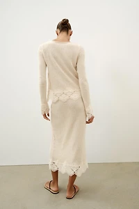 RUSTIC CROCHET SKIRT