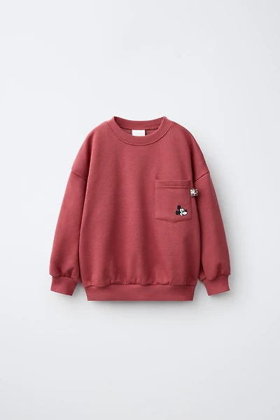 MICKEY MOUSE © DISNEY EMBROIDERED SWEATSHIRT