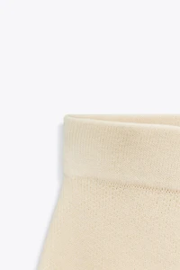 KNIT MINI SKIRT