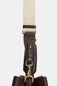 SAC À MAIN À POIGNÉE TRESSÉE