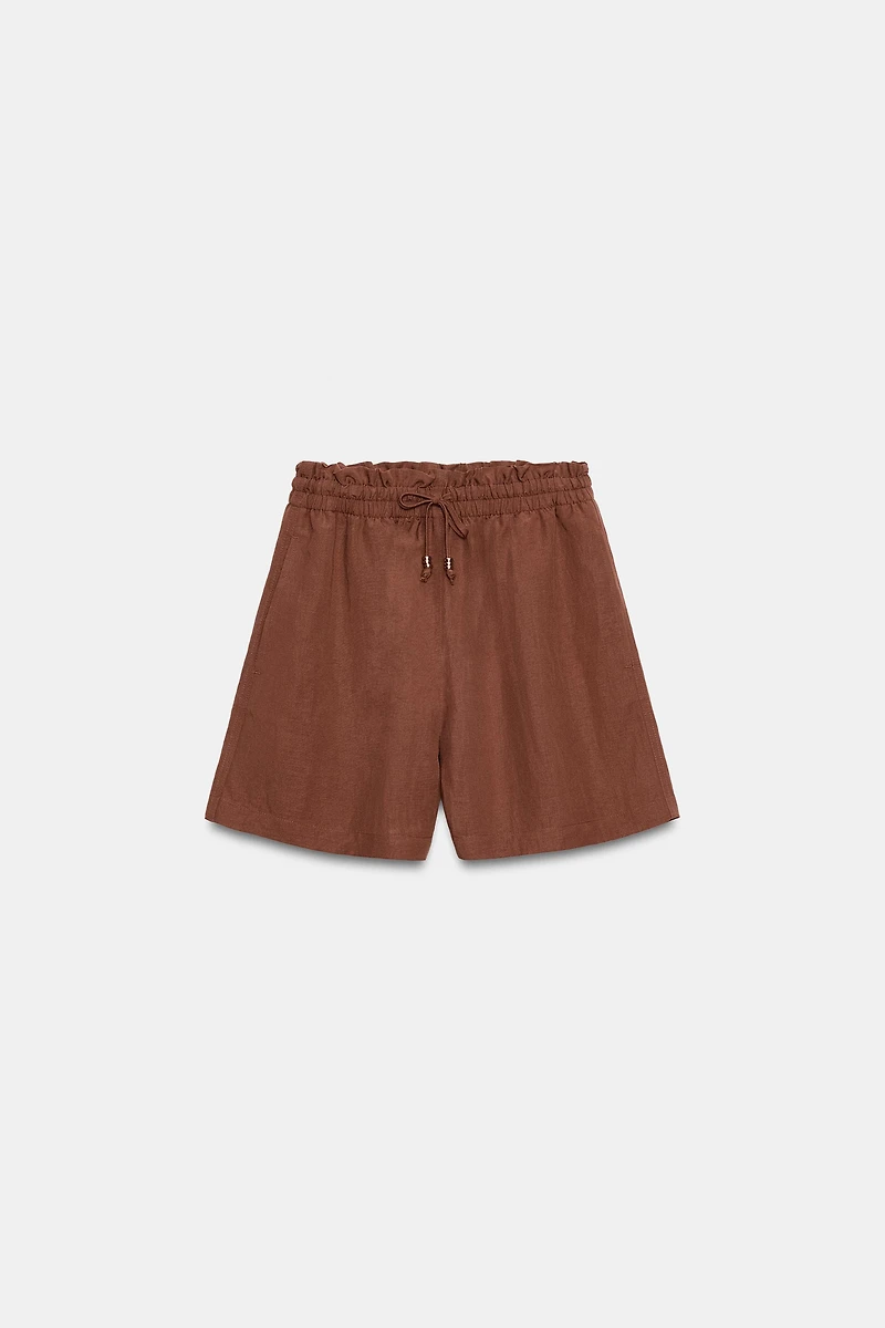 ELASTIC WAIST SHORTS