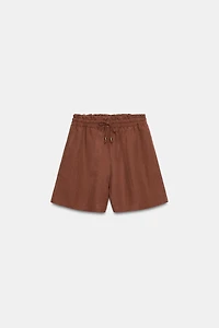 ELASTIC WAIST SHORTS