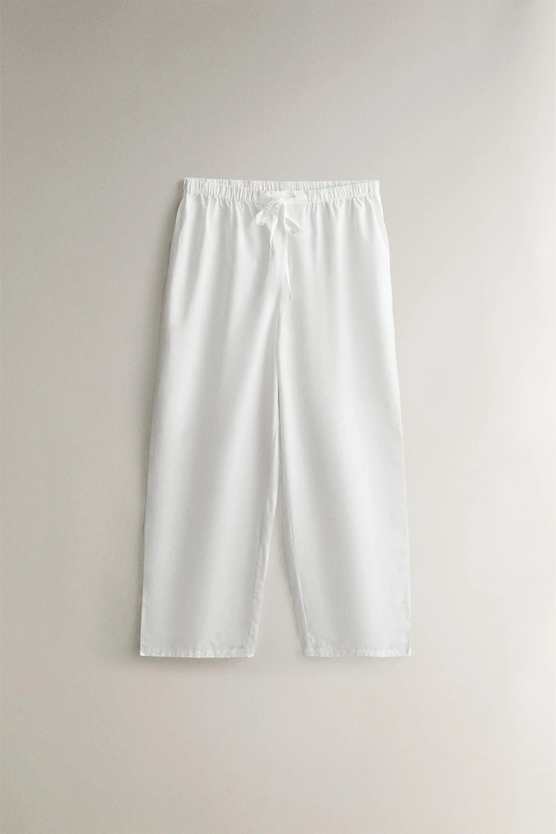 COTTON TROUSERS