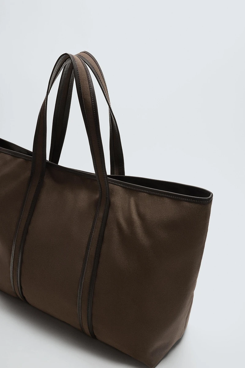 SAC SHOPPER EN TISSU