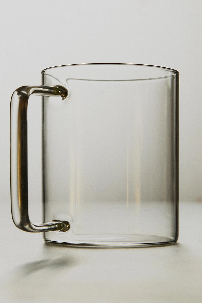 BOROSILICATE GLASS MUG