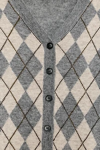 DIAMOND WOOL JACKET