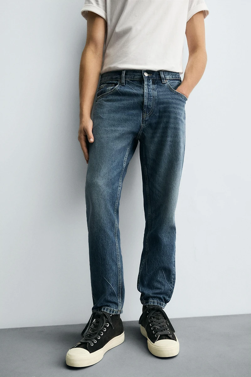 JEAN SLIM CROPPED FIT