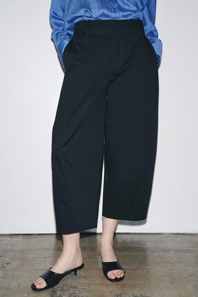 ZW COLLECTION CROP BALLOON PANTS