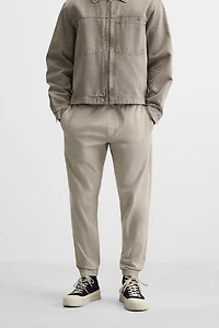 WASHED JOGGER WAIST PANTS