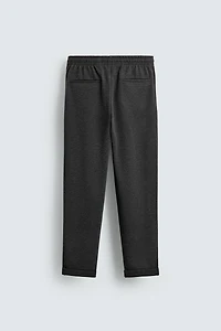 COMFORT NON-IRON JOGGER-WAIST PANTS