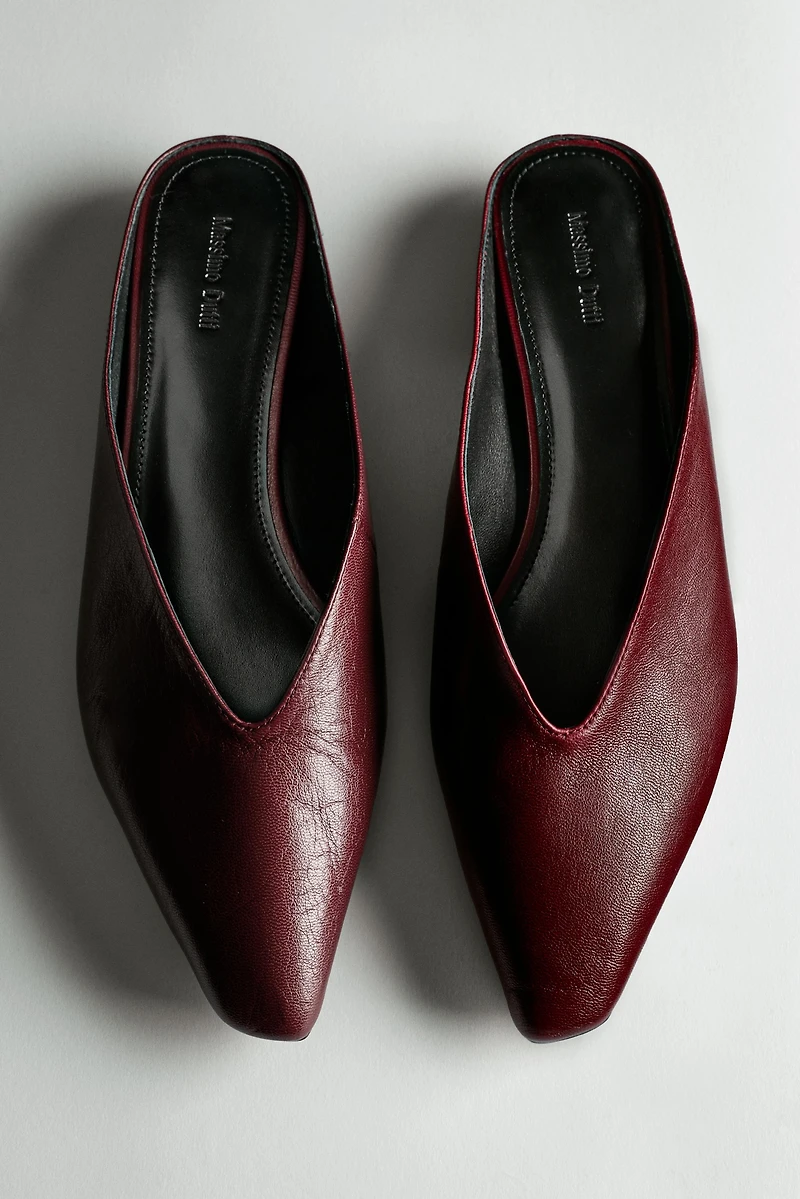Mules soft en cuir