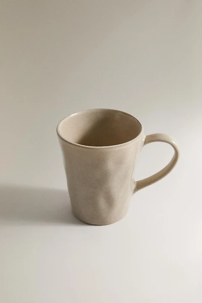 IRREGULAR STONEWARE MUG