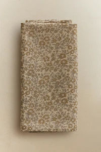 SERVIETTE DE TABLE IMPRIMÉ MINI FLEURS (LOT DE 2)