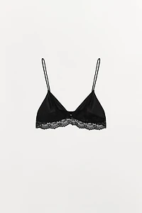 BRALETTE TRIANGLE EN DENTELLE