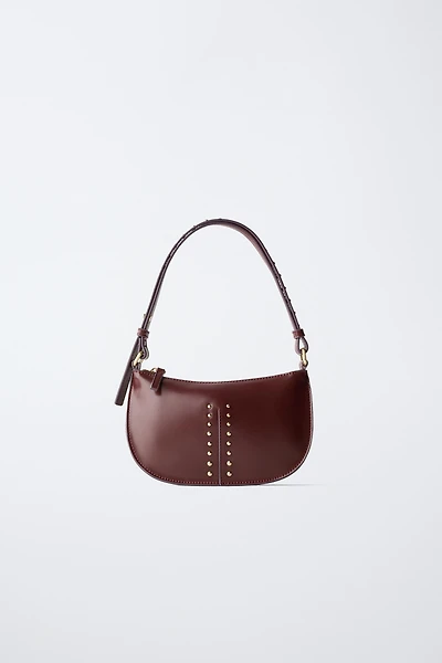STUDDED SHOULDER BAG