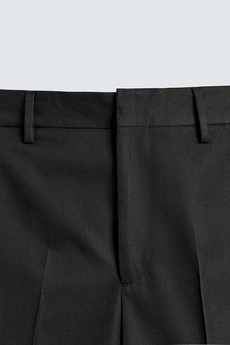 STRAIGHT FIT PANTS WITH VENTS