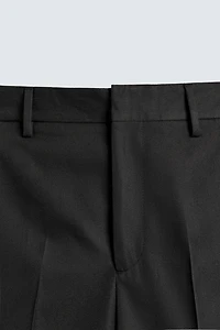 STRAIGHT FIT PANTS WITH VENTS