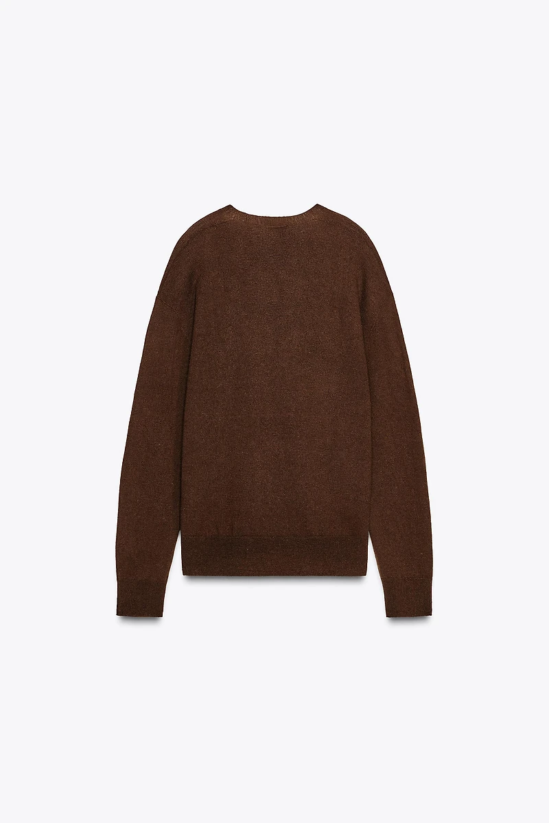 100% EXTRA-SOFT WOOL SWEATER