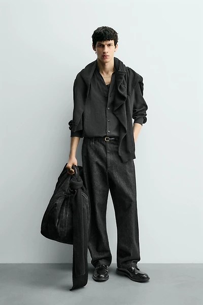 FLUID TEXTURED SHIRT