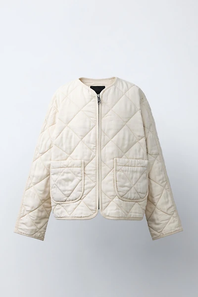 ZIP PUFFER JACKET