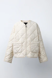 ZIP PUFFER JACKET