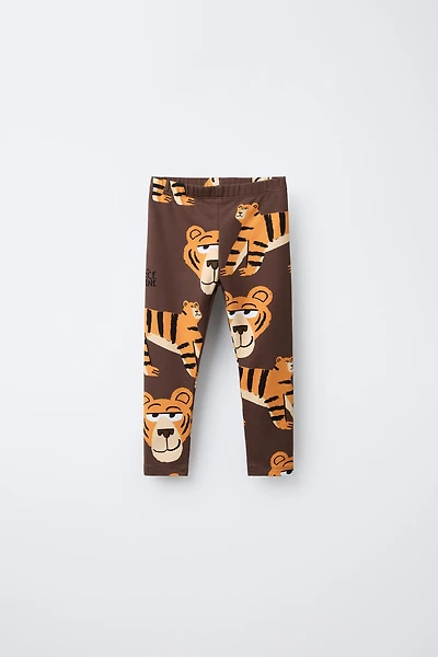 TIGER PRINT LEGGINGS