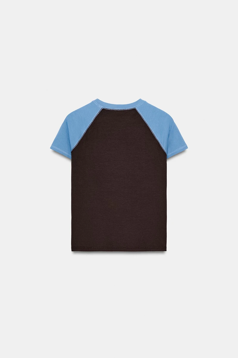 SHORT SLEEVE RAGLAN T-SHIRT