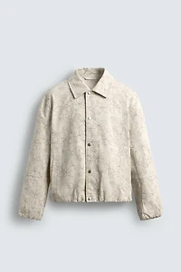 FLORAL JACQUARD JACKET