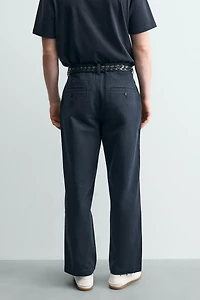 STRAIGHT FIT CHINO PANTS