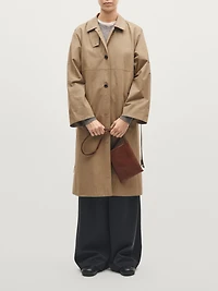 Nappa leather crossbody bag