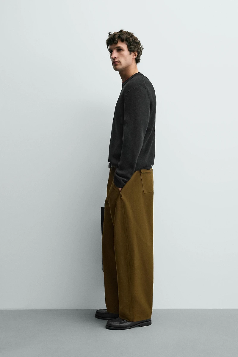 WOOL BLEND TEXTURED JUMPER