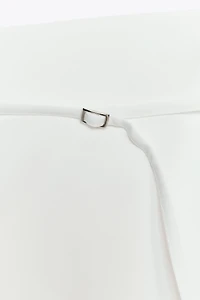 JUPE-CULOTTE CEINTURE