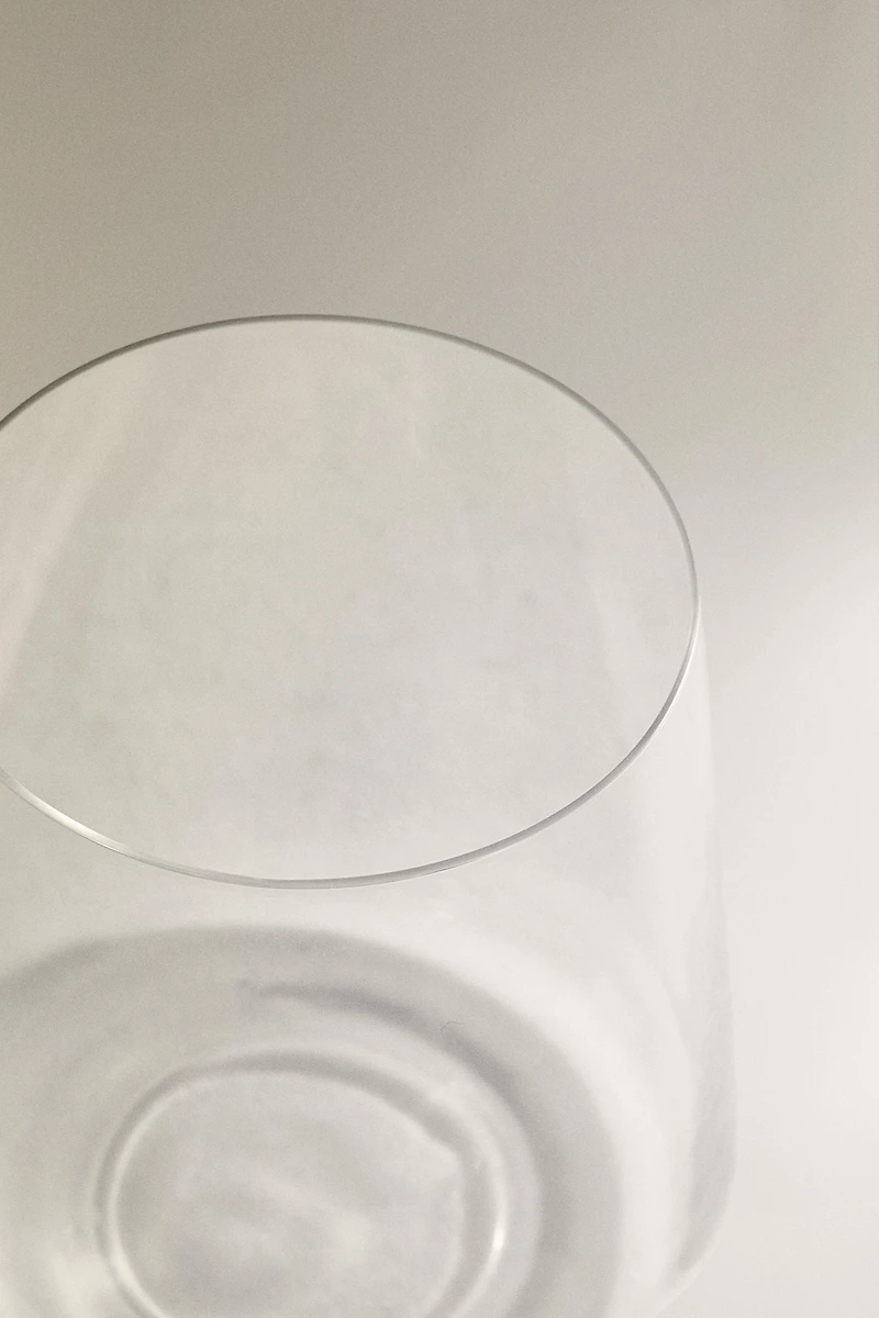 CONICAL CRYSTALLINE TUMBLER
