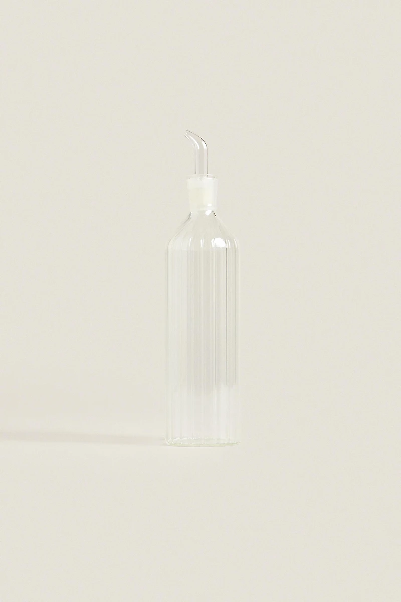 ROUND BOROSILICATE GLASS CRUET